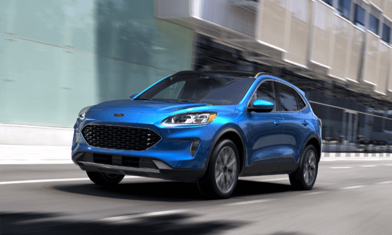 2022 Ford Escape exterior driving in city
