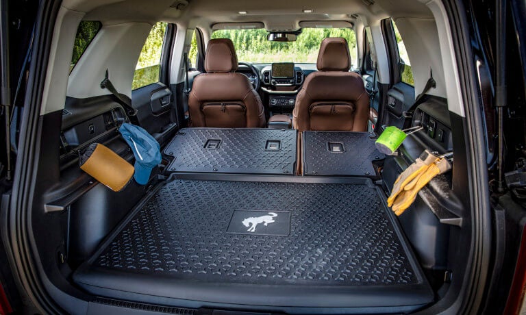 2024 Ford Bronco interior cargo space