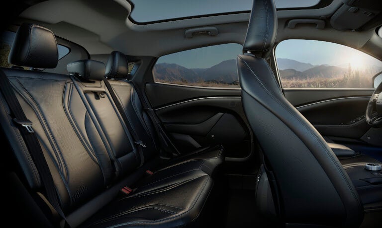 2023 Ford Mustang Mach-E interior rear seating
