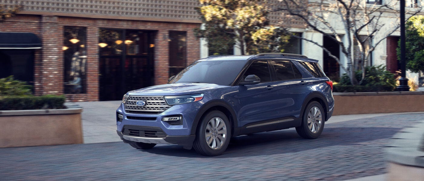 2024 Ford Explorer exterior in town