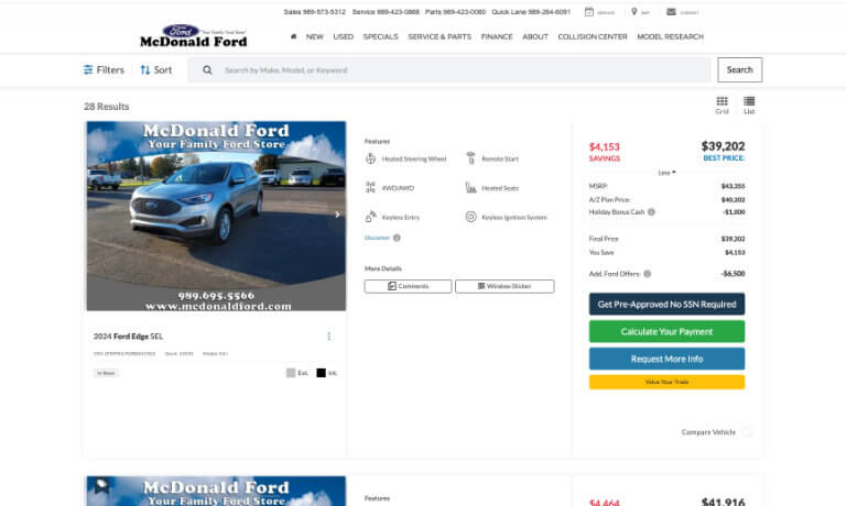 McDonald Ford - Find the Perfect Vehicle